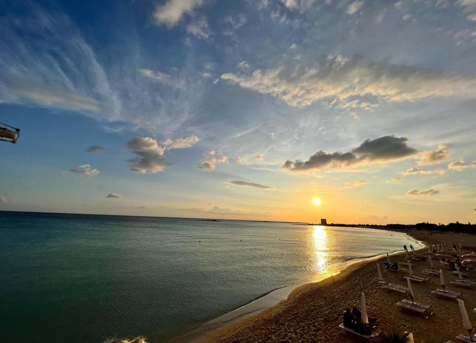 Vila Sea View Panoramic Penthouse Porto Cesareo Exteriér fotografie