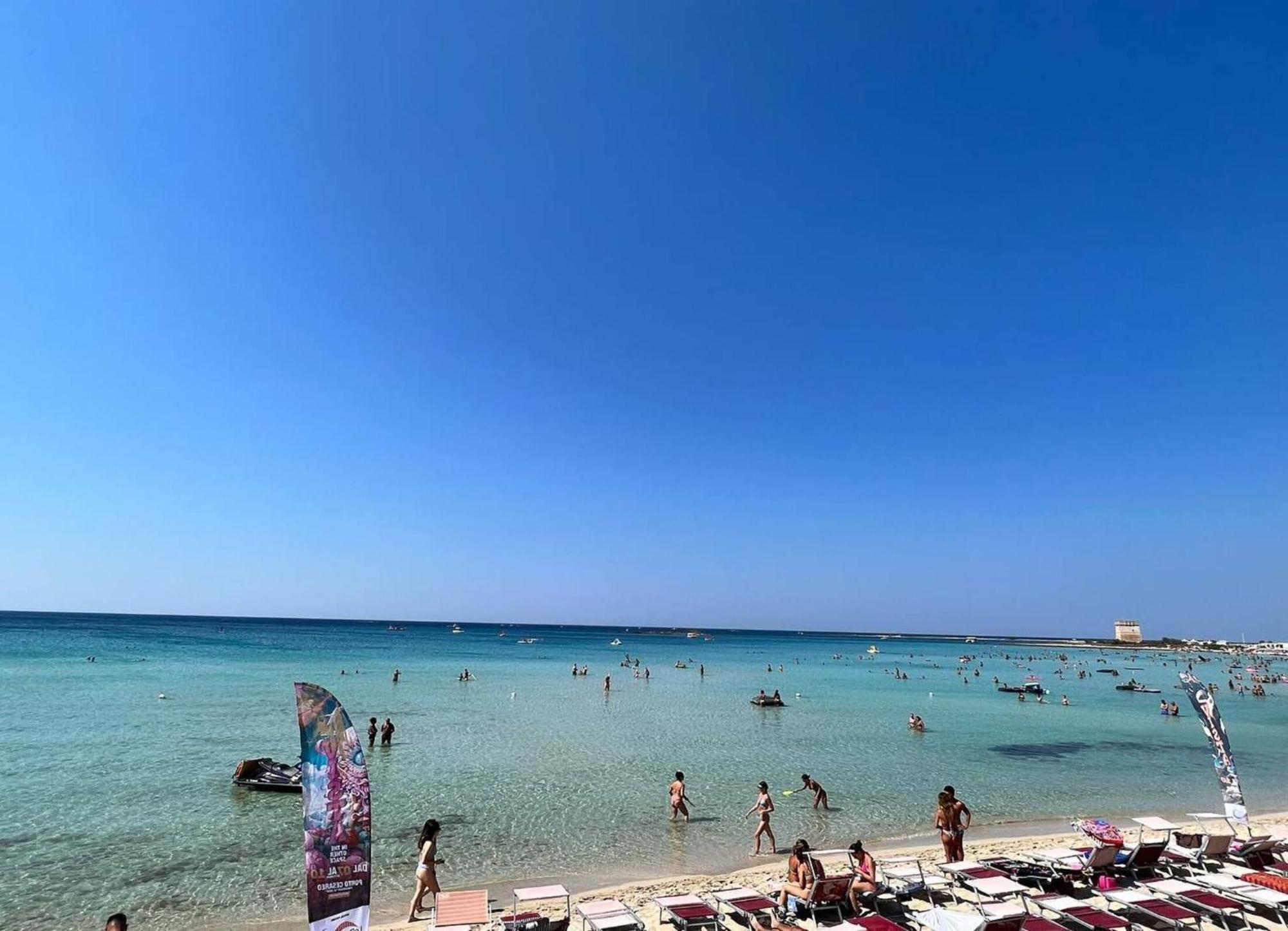 Vila Sea View Panoramic Penthouse Porto Cesareo Exteriér fotografie