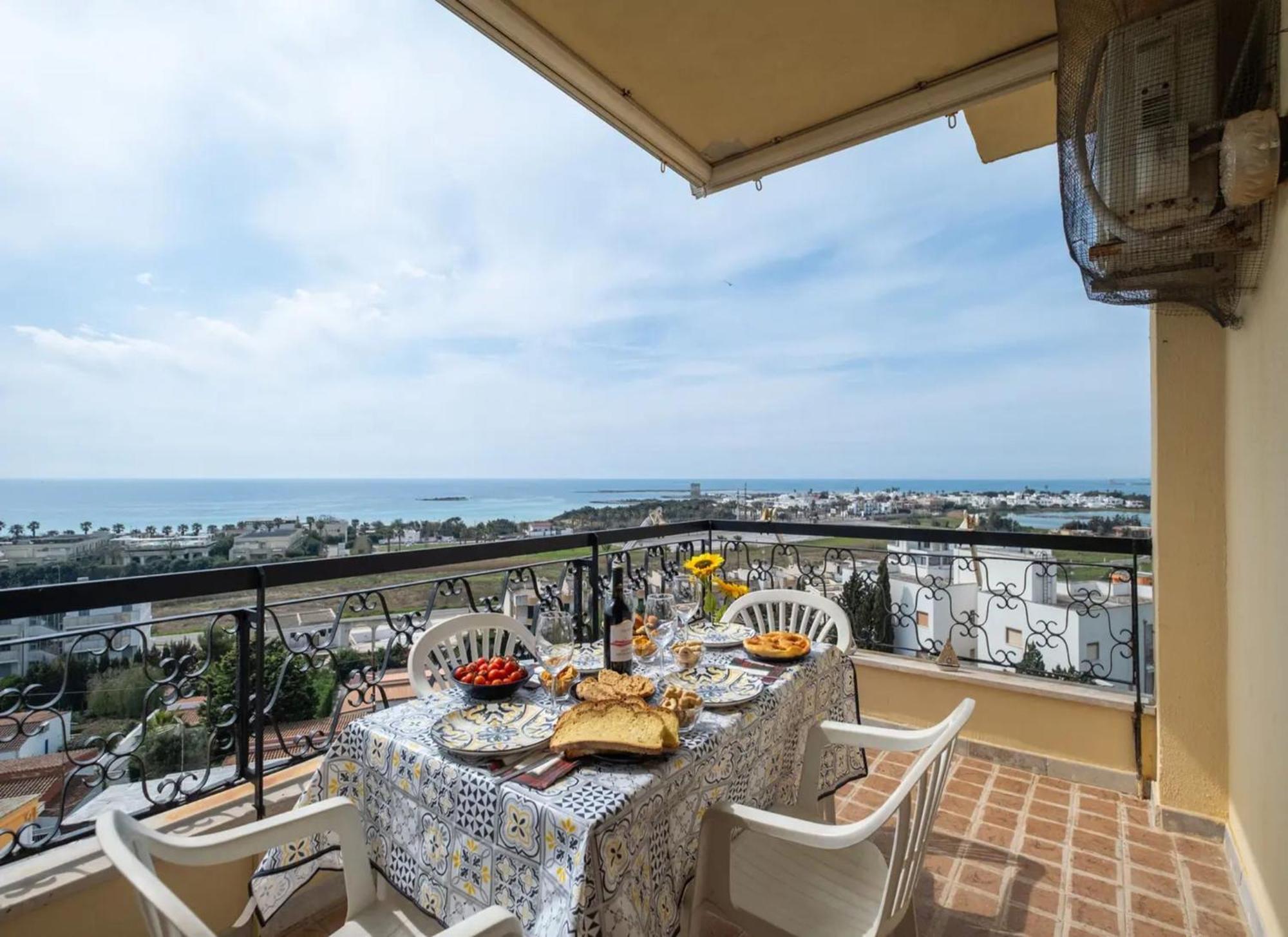Vila Sea View Panoramic Penthouse Porto Cesareo Exteriér fotografie